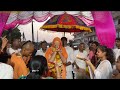 Sripada bhakti vikasa swami  arrives at nandurbar maharashtra