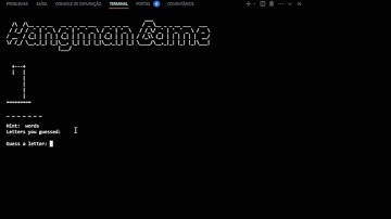 Final Project CS50 Introduction to Programming With Python: Hangman Game