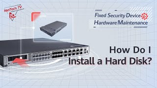 HUAWEI HiSecEngine USG6000F Series Hardware Guide: Installing a Hard Disk HUAWEI HiSecEngine USG6000F Series Hardware Guide: Installing a Hard Disk
