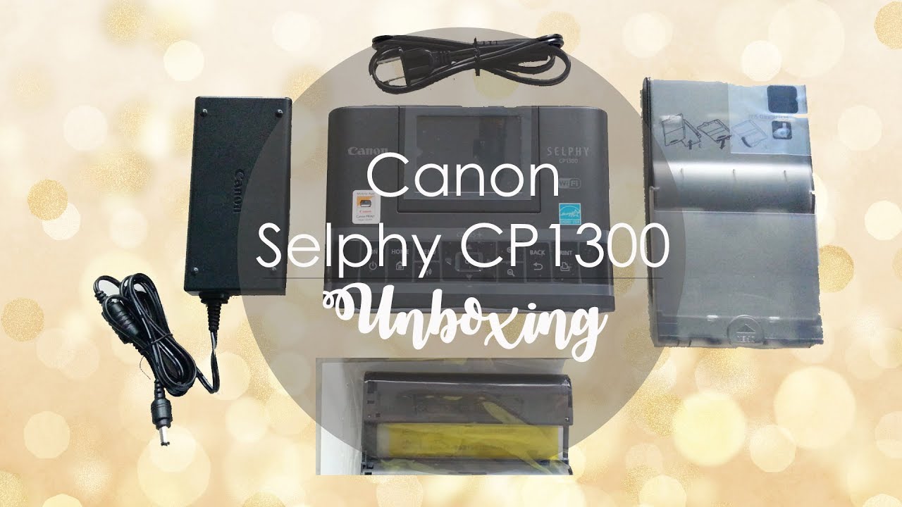 Canon Selphy CP1300 | Unboxing - YouTube