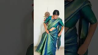 Side Pleats For Silk Saree
