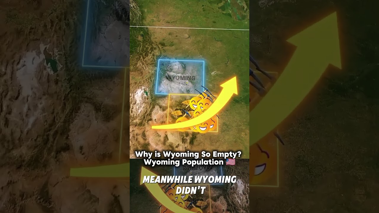 Wyoming Population 🇱🇷 | Why is Wyoming So Empty? 😳