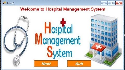 Hospital Management System in C# ||