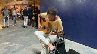 Amazing guitar play Emanuel Victor on the street