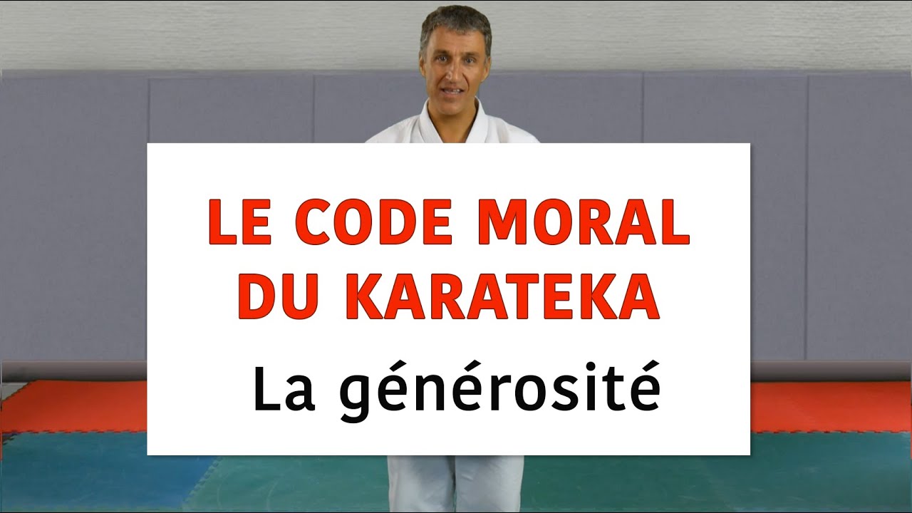 Karate : Le code moral du Karatéka : La générosité [karate-blog.net ...