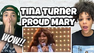 WHAT A VOICE!!..| FIRST TIME HEARING Tina turner  - Proud Mary REACTION