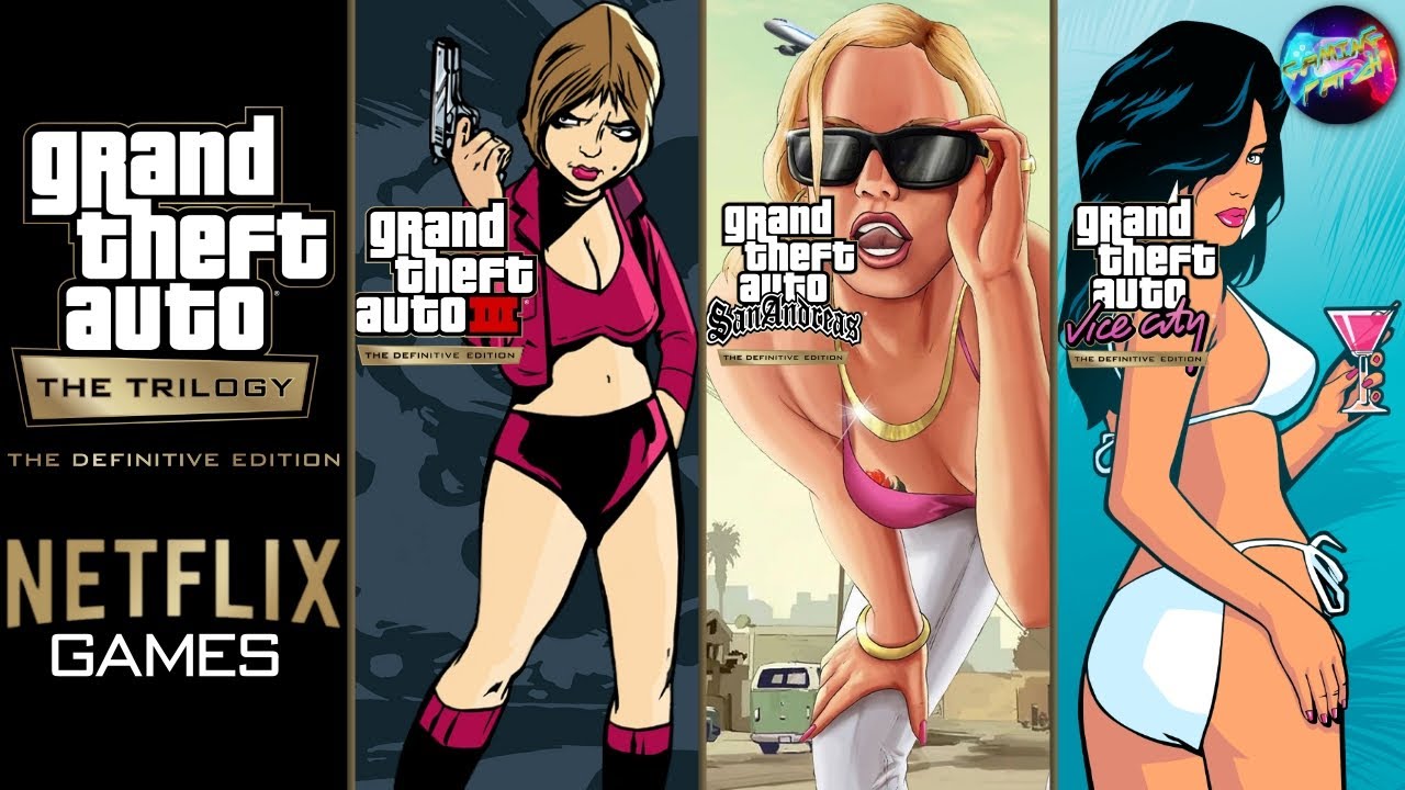 GTA 3, Vice City e San Andreas vão para a Netflix - Automais