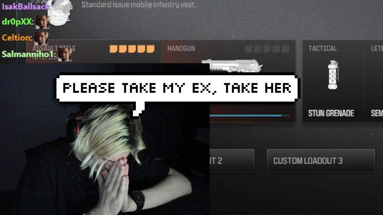 xQc prays after Cuffem says he's gonna take his Ex