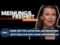 MEINUNGSFREIHEIT: Keine Zeit für Aufschub! Jana Schimke fordert "endlich eine Reformwelle"