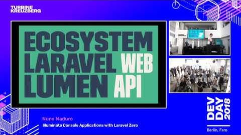 Dev Day 2018 Faro - "Illuminate console applications with Laravel Zero" Nuno Maduro (Alumnforce)