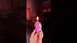 মোম দিয়ে বানালাম ড্ৰাগন মোমবাতি....🤗🥰#art #viral #craft #viralvideo