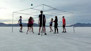 9 Square On Salt. Works as a fun youth group game, indoor youth group game, & cool new yard game. screenshot 5