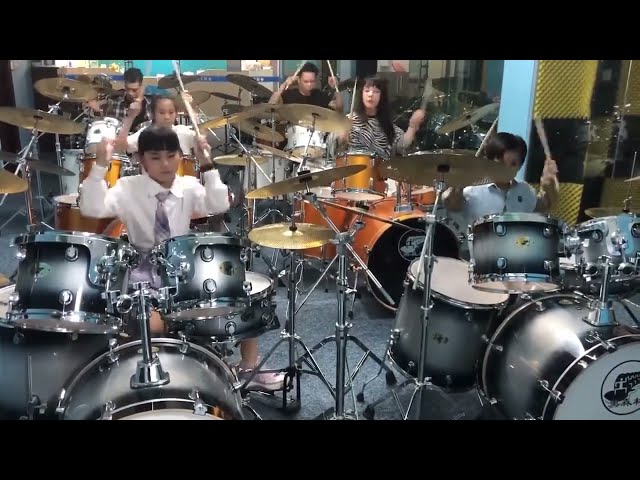 Love Song from the Little Tigers Drum Cover (Combined) - Taiwanese Old Songs - 台灣加油! class=