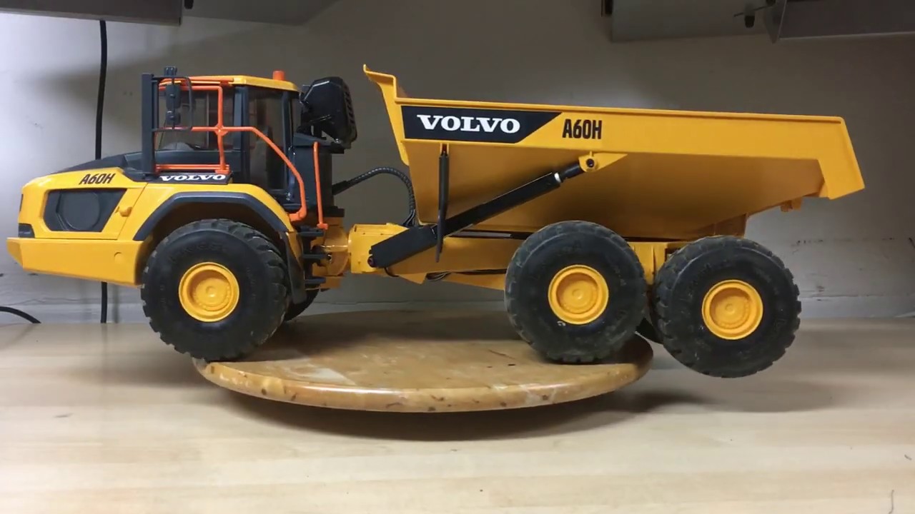 RC Bruder A60H Dump Truck Overview - YouTube