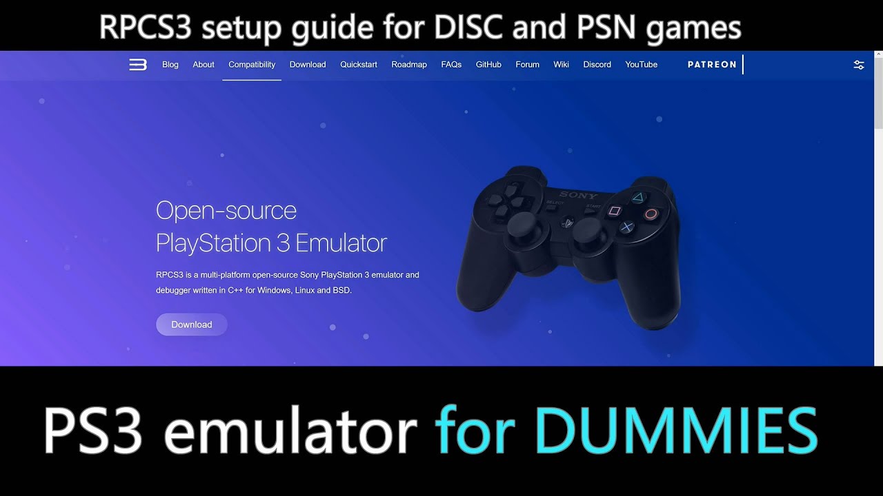 How to Play PS3 Games on PC - RPCS3 Guide