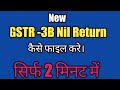 GSTR 3B NIL RETURN कैसे फाइल करे ,HOW TO FILING NIL RETURN GSTR-3B,