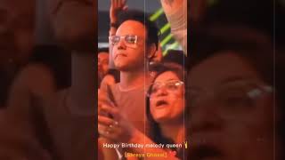 Happy birthday melody queen.. 👑❤️‍🩹Shreya Ghoshal