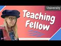 UNI TEACHING ROLE | UK Teaching Fellow - role, requirements, duties, career progression!