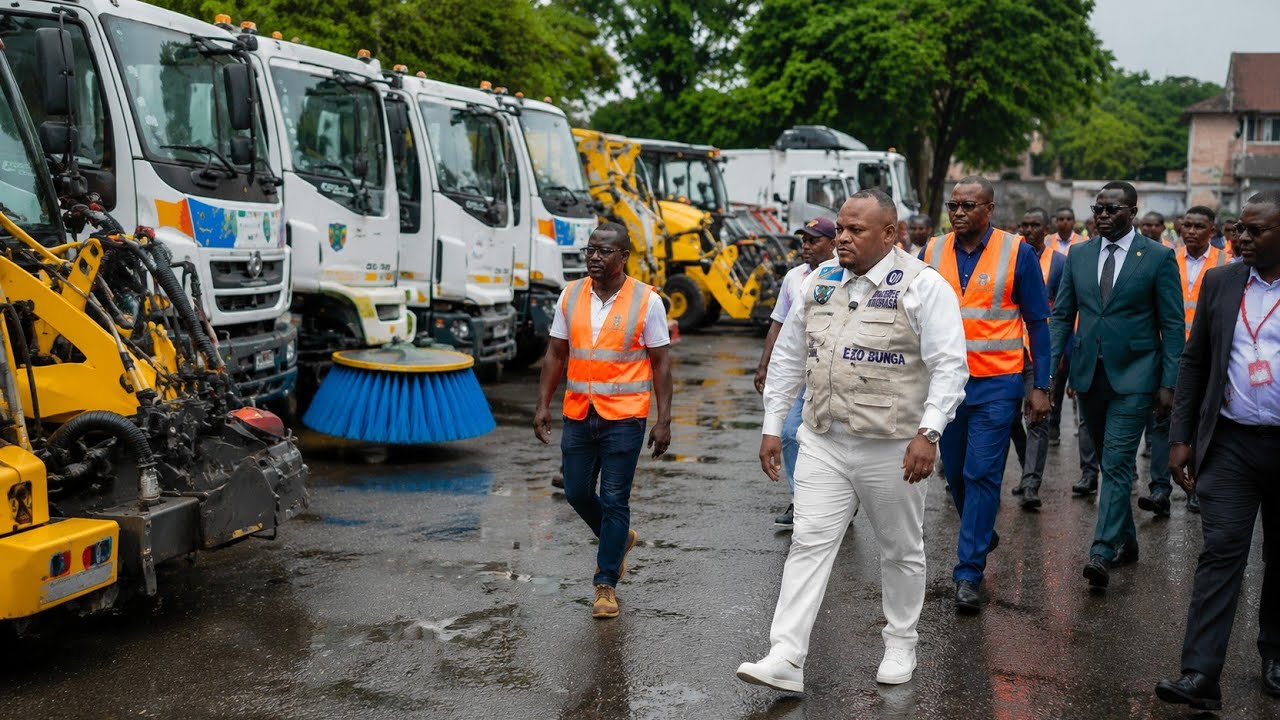 La colère de zando:Daniel bumba INSPECTE LES NOUVEAUX ENGINS D ...