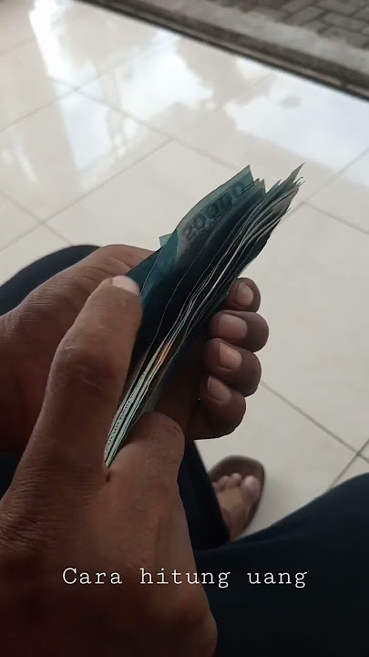 Cara menghitung uang dg tangan cara hitung duit manual