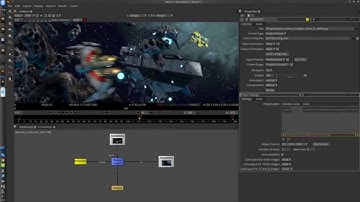 Space Moba making with Blender and Natron
