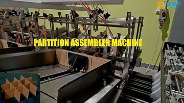 Professional carton packing partition slotter assembler equipment #partitionassemler #supplier