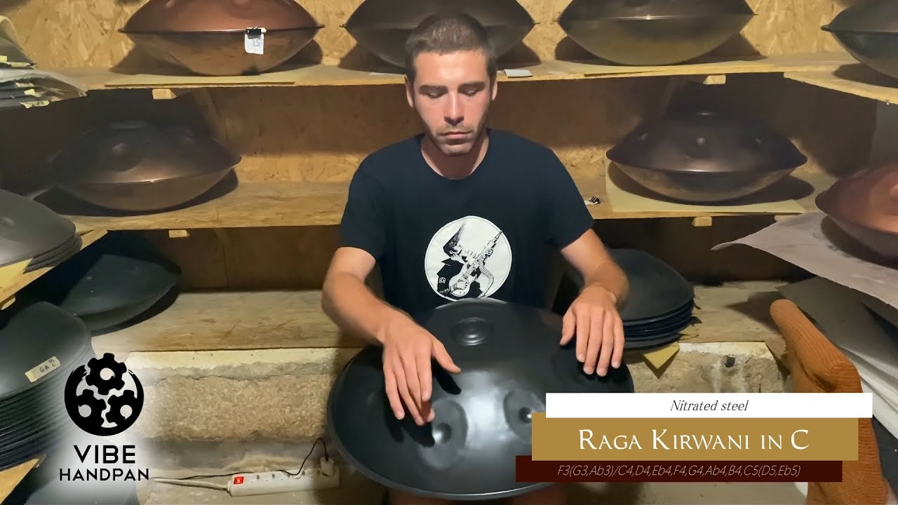 VIBE Handpan - Raga Kirwani in C