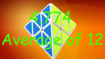 4.774 Pyraminx Average of 12 (PB)! With 2.799 Single 4.494 Average of 5!