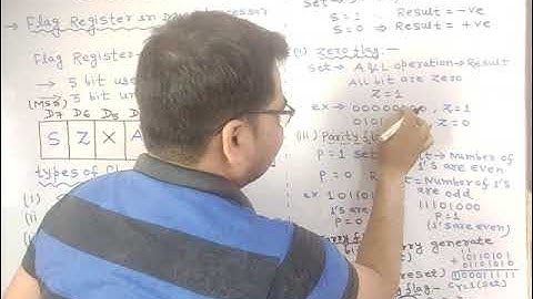 Microprocessor ll 8085 ll Flag Register in 8085 Microprocessor ll Concept and trick ll 💯 ll#ECE#EE