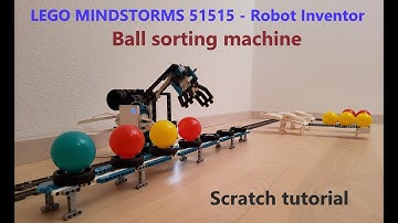 Lego Mindstorms 51515   simple ball sorting machine