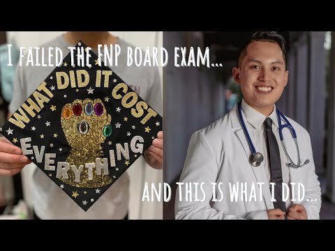 I FAILED the ANCC FNP Board Certification Exam on my first attempt so this is what I did...