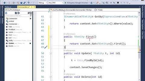 POS Asp Net Mvc Web Application Part  6   Get First Last and Count