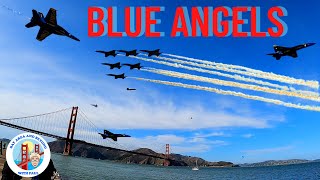 Blue Angels in San Francisco Fleet Week 2021