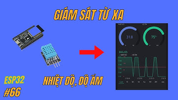 [Lập trình ESP32] Bài 66 - Giám Sát Nhiệt Độ Và Độ Ẩm Từ Xa Qua Blynk