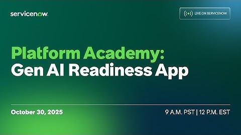 Platform Academy - Gen AI Readiness App
