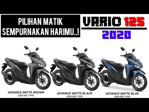 VARIO 125 CBS ISS 2020 | Harga | Spesifikasi | Warna ...