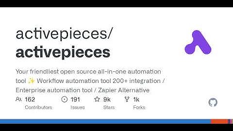 GitHub - activepieces/activepieces: Your friendliest open source all-in-one automation tool ✨ Wor...