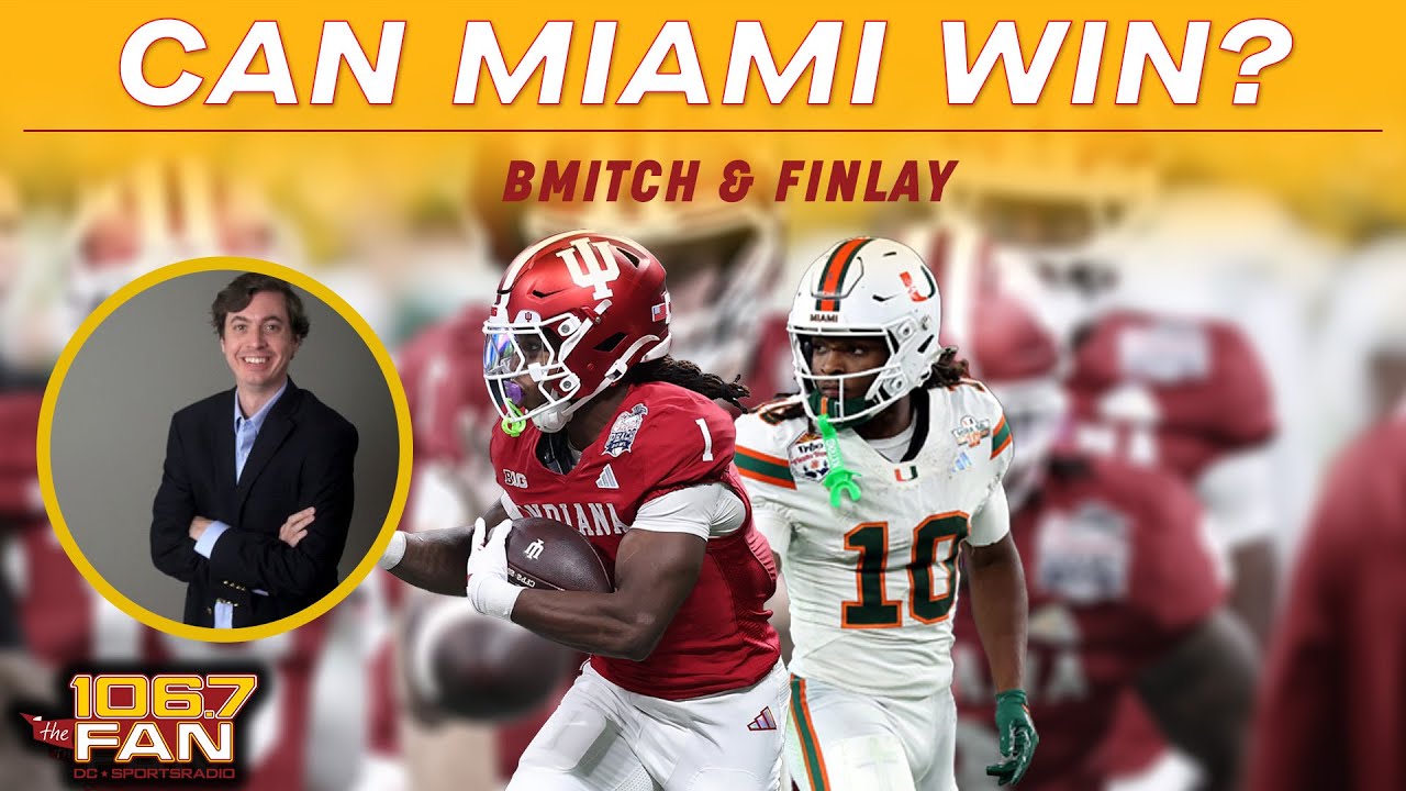 Can Miami Upset Indiana In National Championship? I BMitch & Finlay