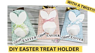 How to Make an Adorable Easter Bunny Treat Holder, You Won't Believe the Twist! (it's quick & easy)