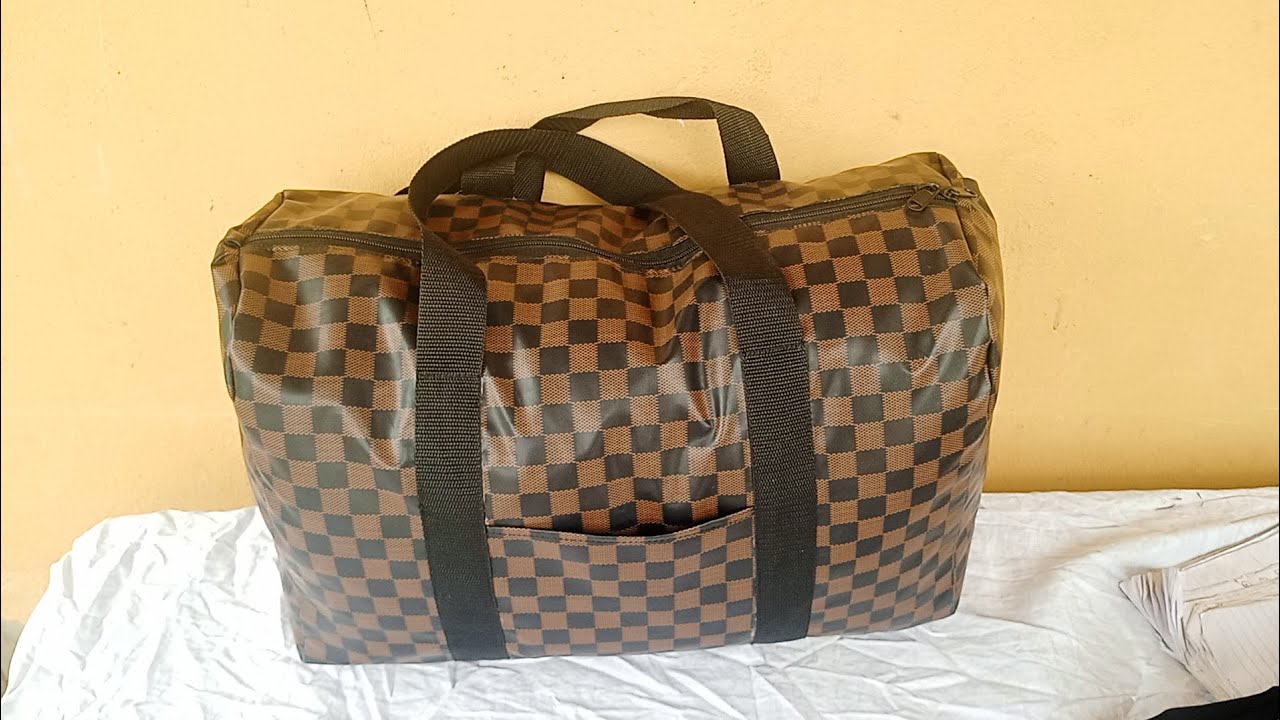 easiest way to cut and sew this beautiful travelling bag