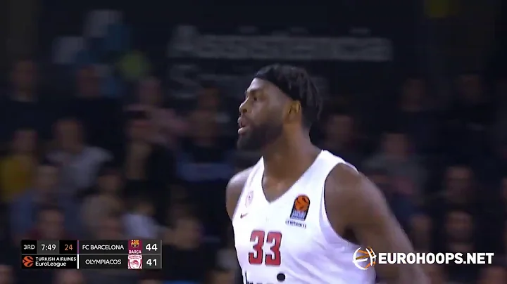 FC Barcelona - Olympiacos Piraeus 90-80: Willie Re...
