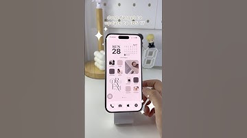 MAKE YOUR PHONE AESTHETIC✨~Black & Beige theme #iphone #homescreen #widgets