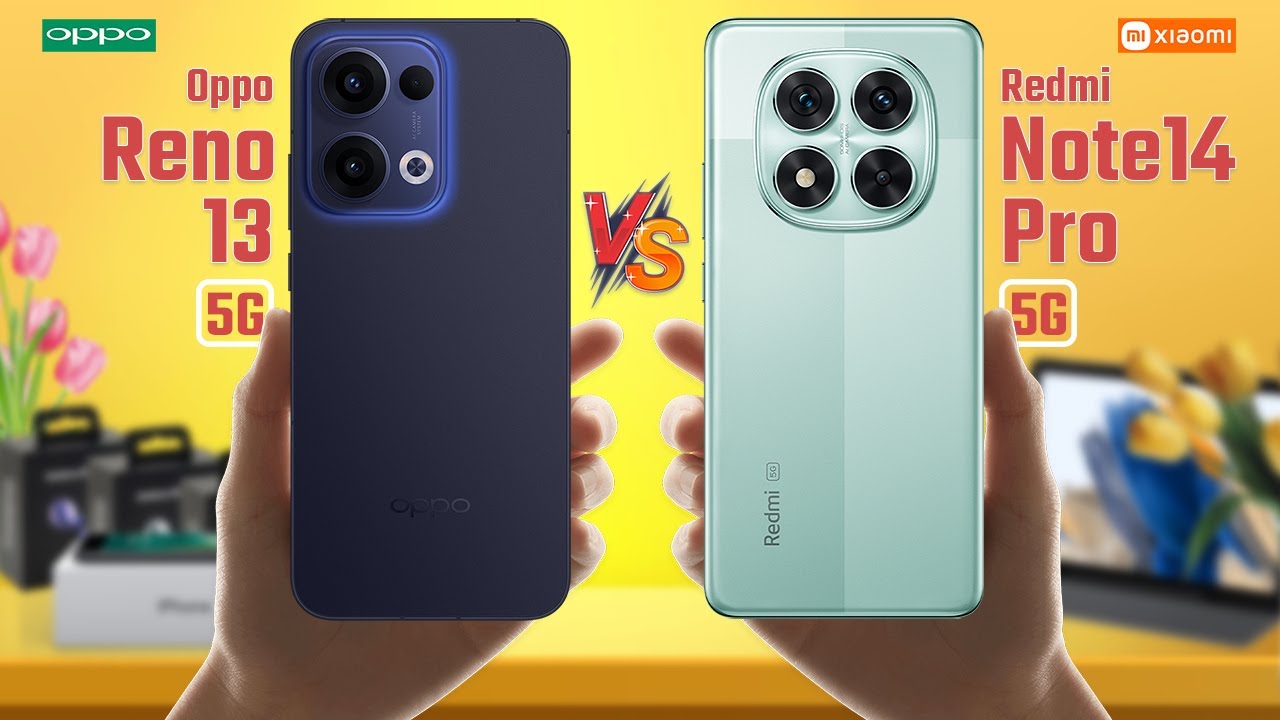 Redmi Reno 13 Oppo Reno 13 Vs Redmi Note 14 Pro | Full Comparison 🔥 Which One Is Best ...