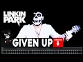 【LINKIN PARK】[ Given Up ] cover by Masuka | LESSON | GUITAR TAB