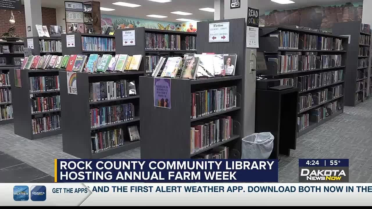 Rock County Community Library hosting annual Farm Week - YouTube