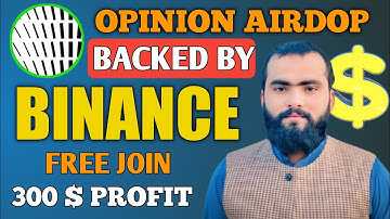New Testnet Airdop/Opinion Testnet Airdop/ backed by Binance/Full guide/Technical Awais