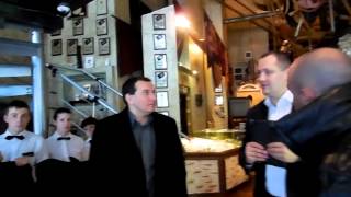 Ukrayna Kievde Bir Balık Lokantası-Da Vinci Fish Club-