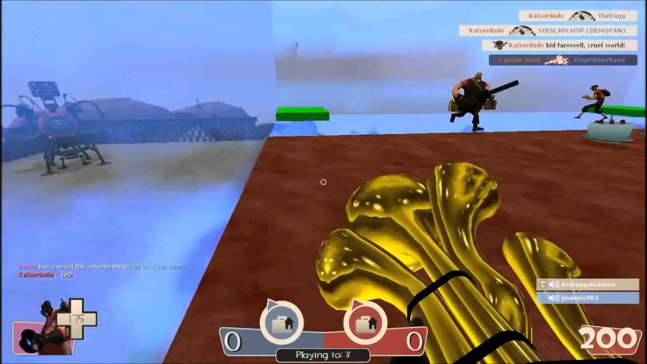 TF2 Deadwood Taunt Kill Trolling (with counter) - YouTube