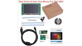 Slide 4.3 inch TFT LCD Display Touch Screen Module for Arduino/ PIC/ ARM/ Any Microcontroller