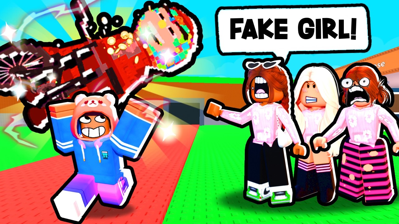 I Snuck into GIRLS ONLY Clan as a FAKE NOOB in Steal A Brainrot